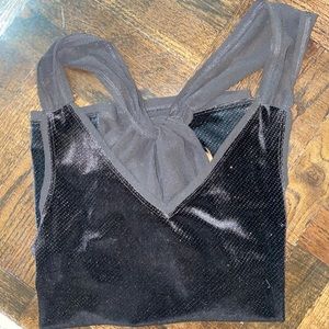 Zara sparkly tank top